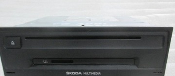 Магнитола устройство для чтения skoda octavia 3 5e0035842a, фото