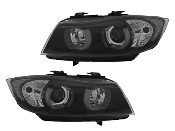 Рефлектор фара кольца у 3-дверный led подсветка angel bmw 3 e90 e91, фото