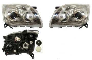 Headlights toyota avensis t25 restyling 06- new, фото