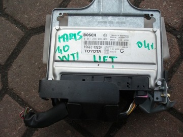 Блок управління комп'ютер двигуна toyota yaris 0261208036, фото