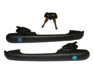 Handle repair kit blocking front left right vw lt 28 35 46 sprinter vito, фото