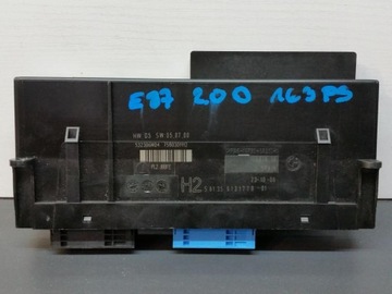 Блок комфорта bmw e87 e90 e91 2.0 td 9131773, фото