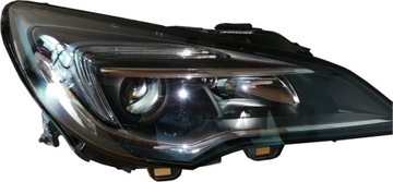Фара правая левая opel astra v 5 линза led подсветка, фото