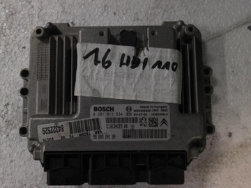 Компьютер 1.6 hdi 110 9660324180 0281011634 peugeot, фото