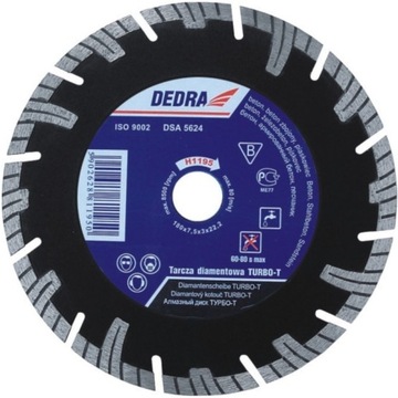 Dedra disk diamond turbo-t 150mm h1194, фото