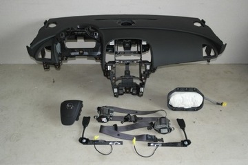 Opel astra j 4 airbag panels plank panel torpedo, фото