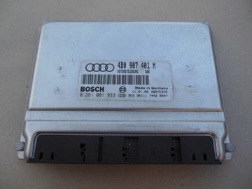 Компьютер двигателя 2.5 tdi audi a4 a6 c5 4b0907401m, фото