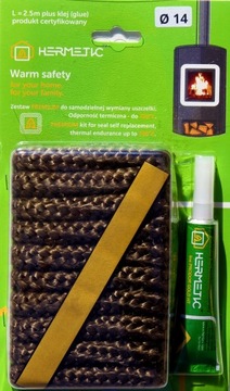 Repair kit cord basalt 700°c 14mm, фото