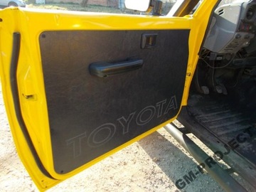 Карты обшивка двери панель toyota lc lj70 73 j7, фото