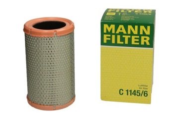 Mann - filter c 1145/ 6 air filter nissan kubistar renault clio 1, фото