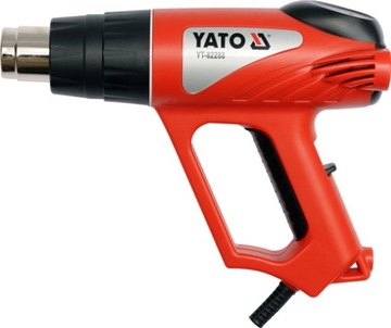 Термопистолет 2000w 350-550°c yato yt-82288 два передачи, фото