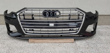 Audi a6 c8 4k0 18 - front bumper original c019, фото