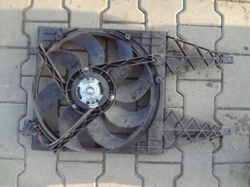 Vw polo 4 restyling 06 - 08 1.4 tdi radiator fan, фото