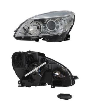 Headlight front headlight mercedes c - class w204 07 -, фото