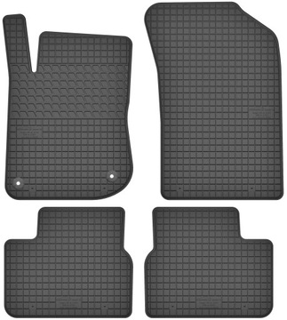 Peugeot 208 (from 2012) carpets rubber (rubber) special, фото