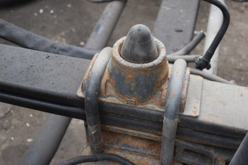 Front spring right springs mercedes actros mp2 mp3, фото