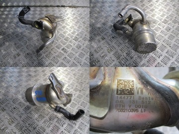 Радіатор вихлопних газів 04l131512bg, фото