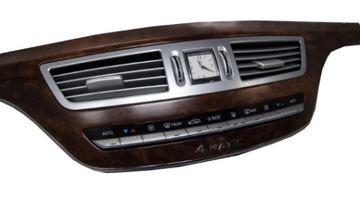 Air conditioner control panel 2218705058 mercedes s w221 в 221 original europe, фото