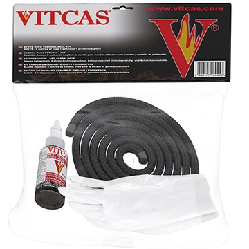 Set to exchange cord 8 mm (black) vitcas, фото