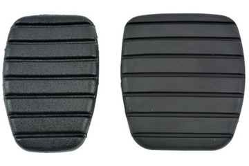 2x rubber overlay pedals grip brakes master 3 movano b trafic 2, фото