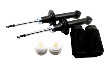 Shock absorbers x2 ass+bumpers+protection nissan primera wp11, фото