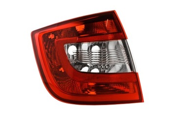 Skoda rapid 12 - 17 rear left light left rear hella, фото