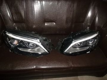 Mercedes ml gle w166 a1669062203 headlights led backlight, фото