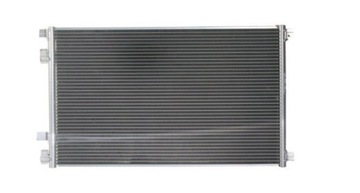 To renault scenic 2 megane grand scenic radiator air conditioner capacitor., фото