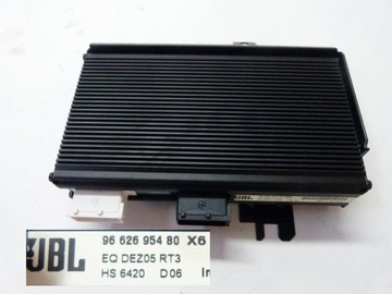 Citroen c6 amplifier jbl audio sound 2007, фото