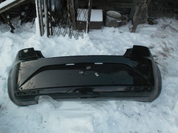 Bumper back ass seat leon 3 black, фото