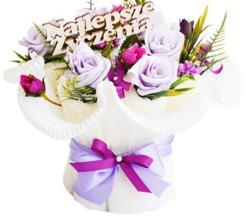 Super for a gift wedding bouquet з 2 great towels, фото