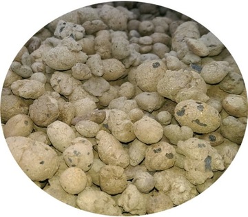 Expanded clay garden 50l ceramic soil lining, фото