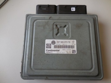 Vw golf passat polo control unit motor 03f906070d, фото