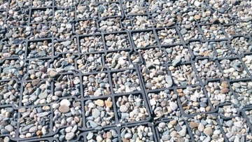 Решетка газон geo решетка, разъем зерно плита лазурь 3cm, фото