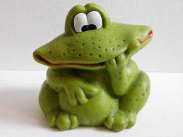 Frog figurine garden for a gift decor decoration, фото