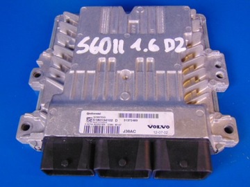 Volvo s60 v60 v40 1.6 d2 компьютер модуль двигателя, фото