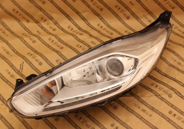 Ford fiesta vii fl рестайлінг 13-17 фара лінза led підсвідка, фото