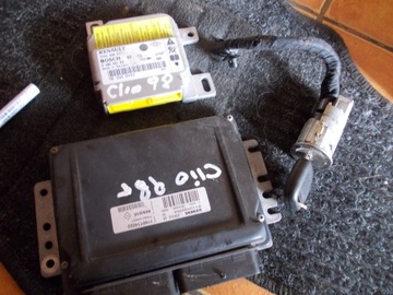 Computer control unit ignition lock clio 2 7700114022, фото