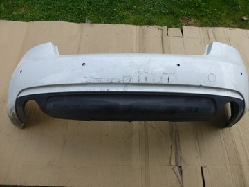 Bumper back audi a5 sportback sedan restyling 2 tubes, фото