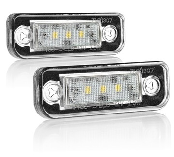 Светодиодная подсветка номерного знака mercedes w203 w211 w219, фото