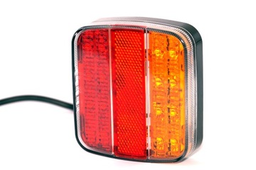 Ліхтар задній об'єднана універсальна 20 led підсвідка тягач причіп причіпа, фото