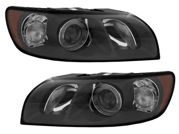 Headlight lantern volvo v50 2003-2007 gray, фото