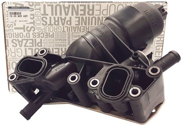 Oil cooler + hull filter renault megane/ scenic 04.11 - nissan, фото
