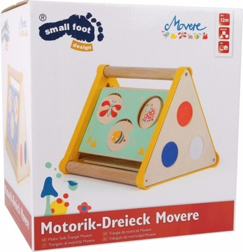 Small foot connector wooden triangle motoryczny 5w1, фото