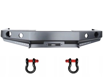 Front bumper front metallic suzuki jimny 05 - 12, фото