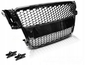 Lattice audi a5 07-2011 rs-style black gloss, фото