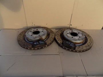 Mercedes ml w166 6.3 amg disks disk back ass left, фото