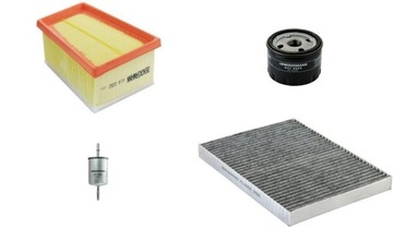 Set: 4 filters renault laguna 2 - 1.6 1.8 2.0, фото