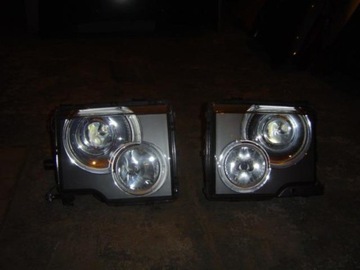 Range rover 2001-2005 right headlight xenon xbc000386, фото