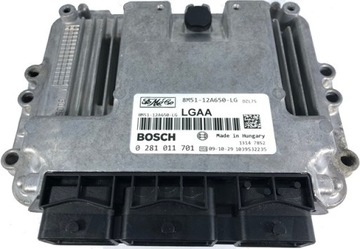 Computer ecu ford focus 8m51-12a650-lg 0281011701, фото